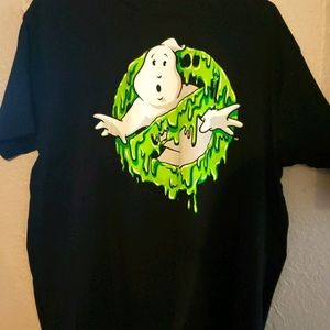 Ghostbusters Ooze Logo T shirt